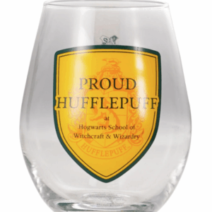 Wasserglas "Proud Hufflepuff"
