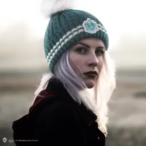 Pom-Pom Mütze "Slytherin" – Bild 2