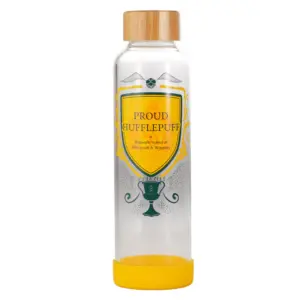 Wasserflasche "Proud Hufflepuff"