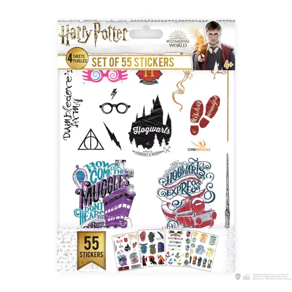 Harry Potter Sticker-Bogen "Zauberwelt"