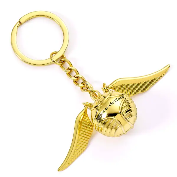 Schlüsselanhänger "Goldener Schnatz 3D"