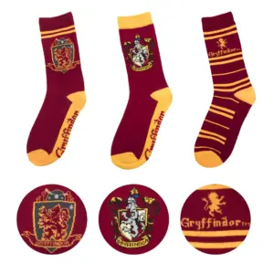 3er Set Socken "Gryffindor"