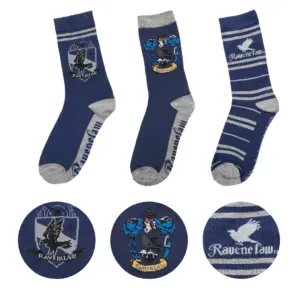 3er Set Socken "Ravenclaw"
