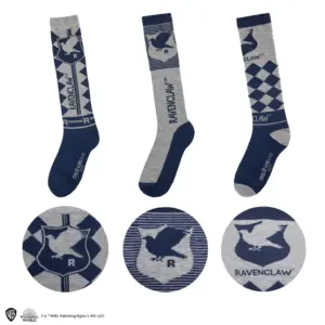 3er Set Strümpfe "Ravenclaw"