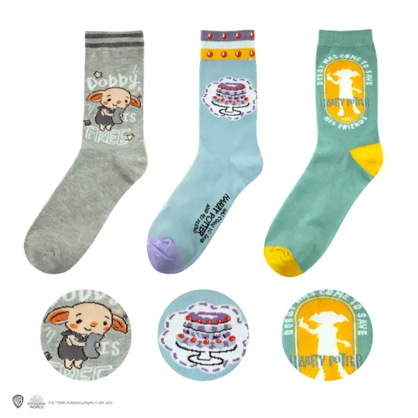 3er Set Socken "Dobby"