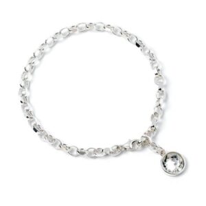 Clip On Kristall Armband
