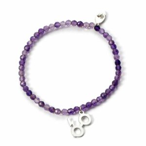 Halbedelstein-Armband "Blitz & Brille"