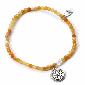 Halbedelstein-Armband "Zeitumkehrer"