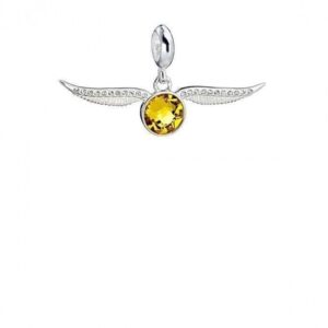 Slider Charm Anhänger "Goldener Schnatz Deluxe"