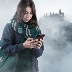 Infinity-Schal "Slytherin" – Bild 2