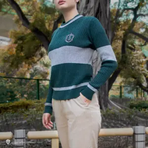 Quidditch Strickpullover "Slytherin" – Bild 2