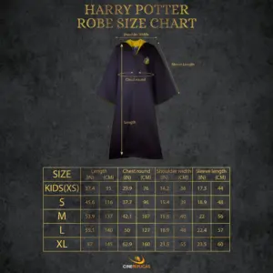 Hogwarts Robe "Hufflepuff" Kids – Bild 7